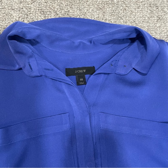 J Crew Silk Button Up - Picture 3 of 4